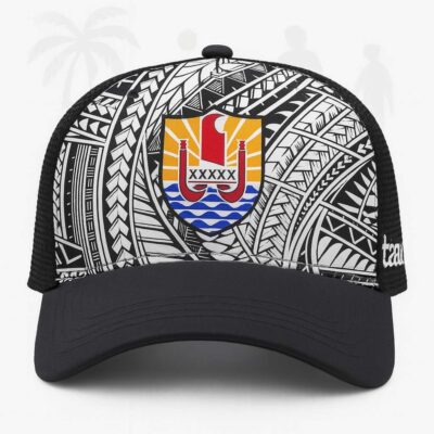 Casquette Drapeau Polynésien écusson