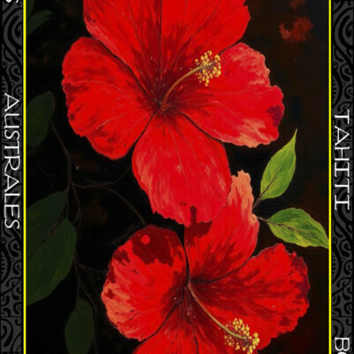 Serviette Hibiscus
