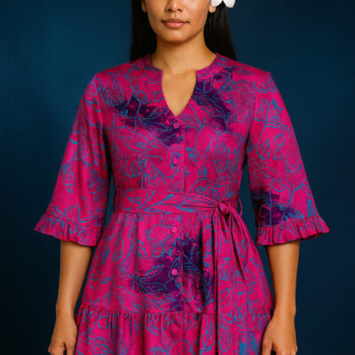 Blouse TERAVA / Motif floralis