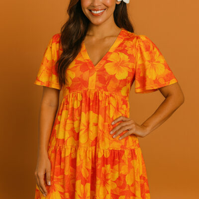 Robe MOTU imprimée / Motif manaflora