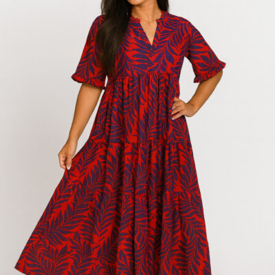 Robe MITI longue / Motif uru